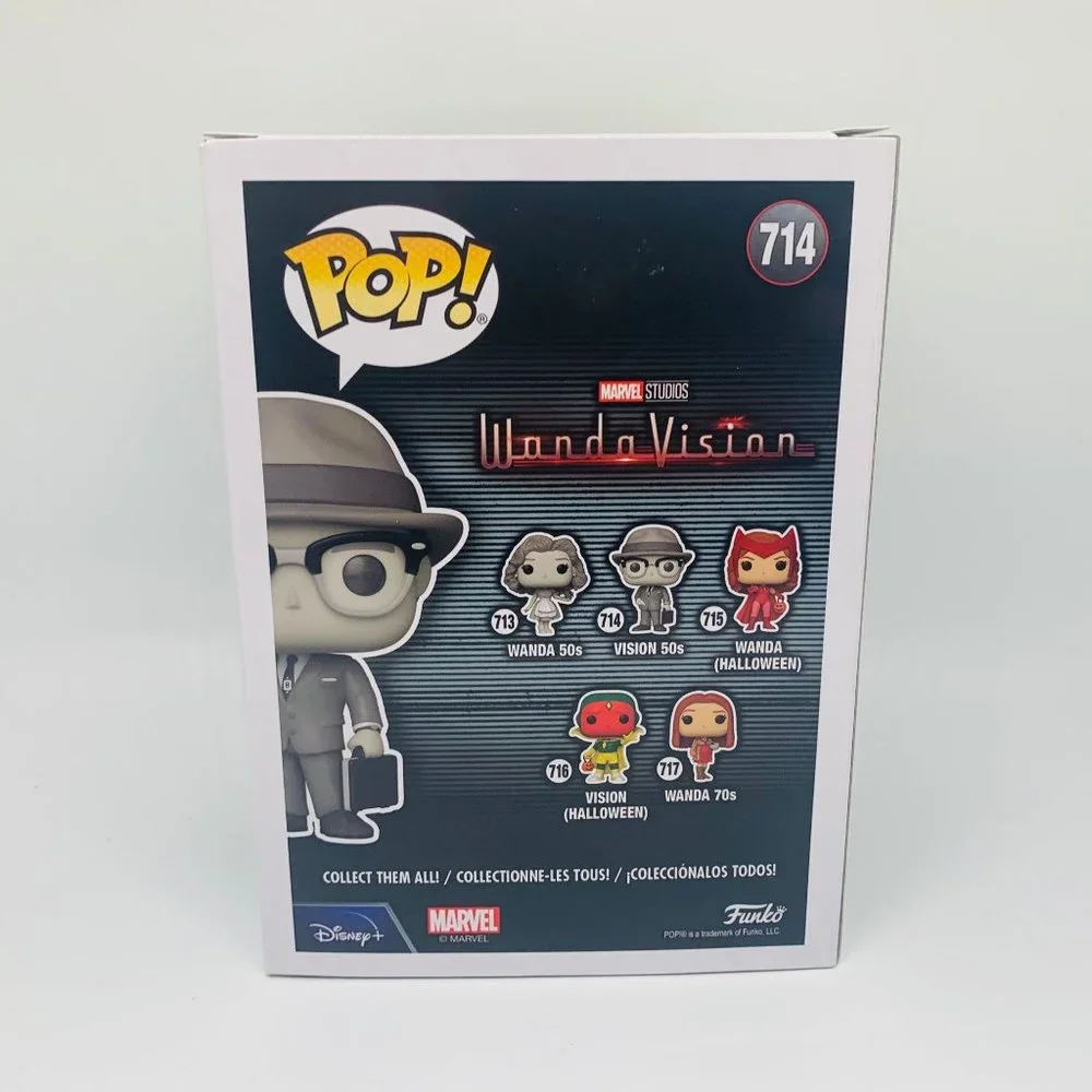 Funko POP! Marvel WandaVision Vision 50’s Figure #714